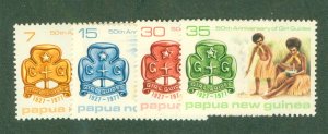 PAPUA NEW GUINEA 470-3 MH BIN $1.75