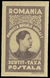 Romania - 1947 - Fundatia Regele Mihai I - MNH 