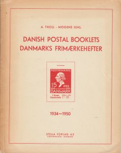 Danish Postal Booklets 1934-1950, by A. Tholl-Megens Juhl. Used.