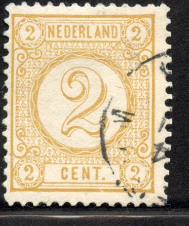 Netherlands # 36, Used. CV $ 2.75