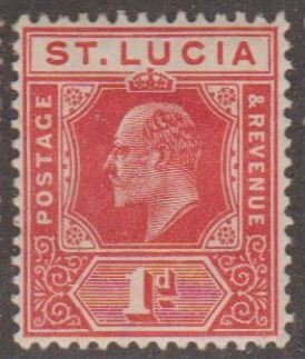 St. Lucia Scott #58 Stamp - Mint Single