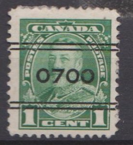 Canada Sc#217 Used Precancel 0700