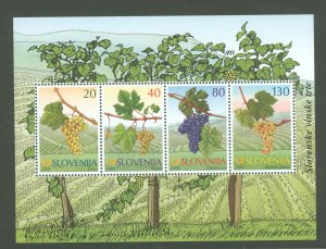 Slovenia #430-433  Souvenir Sheet