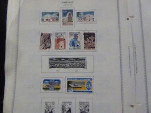 Dahomey 1899-1972 Fabulous Collection of Mint and Used Stamps