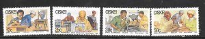 South Africa Ciskei #81-84 MNH 1986 Small Businesses (my3)