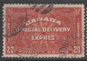 Canada Scott #E4 Special Delivery Stamp - Used Set