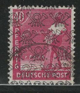 Germany AM Post Scott # 628, used