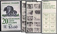 1981 Stamp Booklet American Wildlife) #1889a