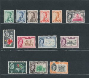 1959-63 Fiji - Stanley Gibbons n. 298/310 - 13 values - MNH**