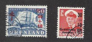 Greenland SC B1 & B2 Used F-VF SCV$7.00..Find a great spot!