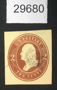 MOMEN: US STAMPS # U261 POSTAL STATIONARY USED $ LOT #29680