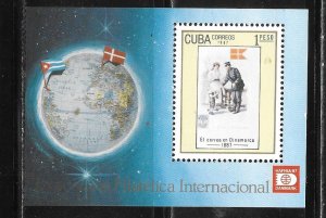 Cuba 2963 HAFNIA '87 Philatelic Exhibition s.s. MNH