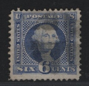 115 F-VF used neat light cancel with nice color cv $ 225 ! see pic !