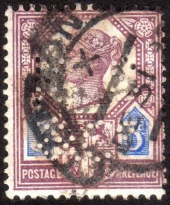 1888, Great Britain, 5p, Used, Sc 118, Sg 207