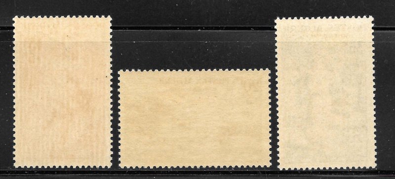 Algeria Scott B91-B93 Unused VLHOG - 1957 Army Welfare Semi-Postals - SCV $25.00