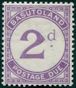 Basutoland 1933 2d violet Postage Due SGD2 unused