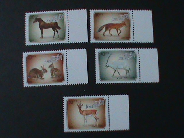 JORDAN-2009- SC#1994-8 LOVELY  ARIBA ANIMALS MNH VF WE SHIP TO WORLDWIDE