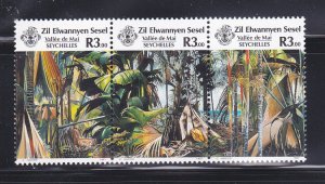 Seychelles Zil Elwannyen Sesel 140 Set MNH Art, Paintings