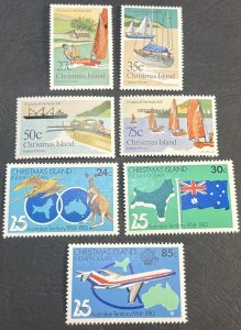 CHRISTMAS ISLAND # 138-144-MINT NEVER/HINGED-2 COMPLETE SETS---1983