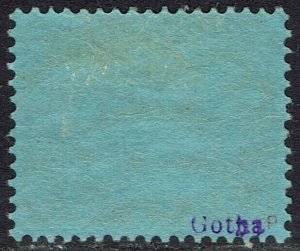 BRITISH SOLOMON ISLANDS 1908 SMALL CANOE 2/-