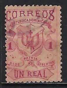 Dominican Republic 35 VFU K1023-1