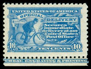 MOMEN: US STAMPS #E9 MINT OG NH VF JUMBO PSE CERT