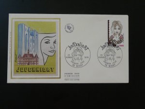 youth and philately FDC France 1978 (#2)
