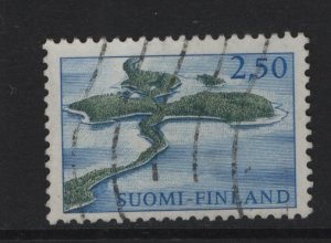 Finland   #414A  used  1967  Punkaharju  2.50m