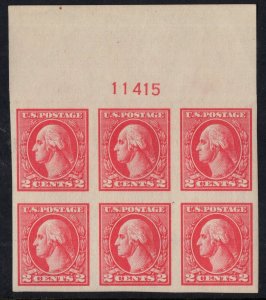 U.S. - 534 - Plate Block (11415) - EXTRA FINE - Hinged (cv 140.00)