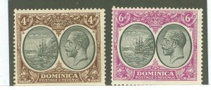 Dominica #75-76  Single (King)
