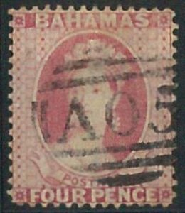 70320De - BAHAMAS - STAMP: Stanley Gibbons # 43 - Finely Used-