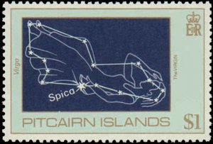 Pitcairn Islands #244-247, Complete Set(4), 1984, Space, Never Hinged