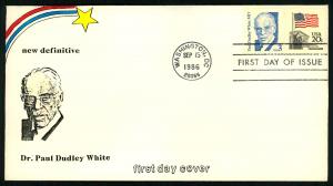 #2170 Paul Dudley White Great Americans Hand Colored  - C...