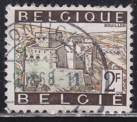 Belgium 651 Bouillon Castle 1966