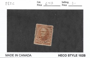 2nd Bureau Issue, Sc #283c, 10c Webster, used (59138)