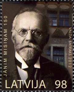 Latvia 2012 #806 MNH. Janis Misins