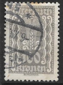 Austria 268: 100k Symbols of Agricultue, used, F-VF