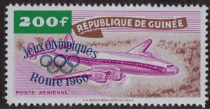 GUINEA GUINEE MNH Scott # C25 Olympics 1960 (1 Stamp)