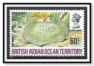 British Indian Ocean Territory #45 Coral MNH