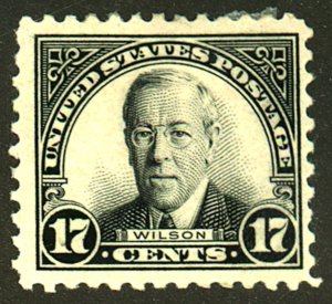 U.S. #697 MINT OG HR