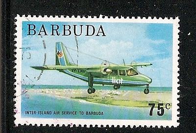 Barbuda stamp used scott # 183