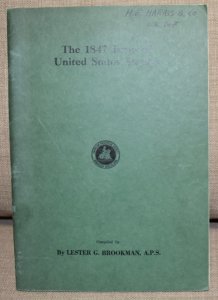 Doyle's_Stamps:  1847 Issue of U.S. Stamps by  L.G. Brookman, 1942