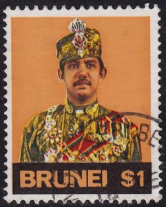 Brunei - 1974 - Scott #206 - used - Sultan Hassanal Bolkiah