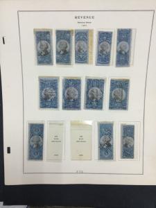 MOMEN: US # REVENUES COLLECTION ON (8) ALBUM PAGES $ #9060