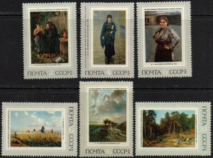 Russia Sc #3896-3901 MNH