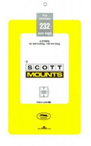 Scott/Prinz Souvenir Sheets & Small Panes Stamp Mount Size: 182x232 #1039 Clear