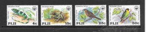 FIJI #397-400 ENDANGERED SPECIS MNH