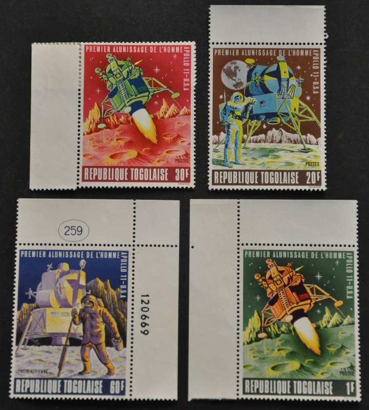 DYNAMITE Stamps: Togo Scott #674-677 – MNH