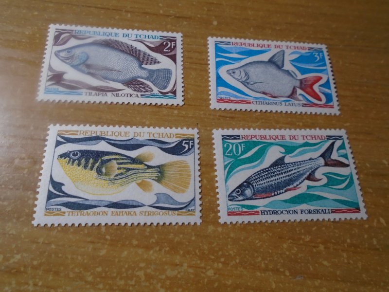 Chad  #  218-21  MNH