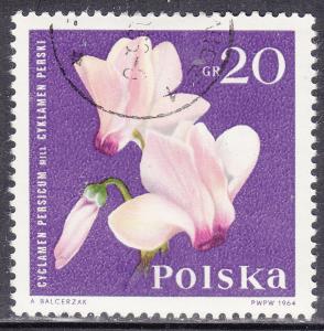 Poland 1279 Cyclamen 1964